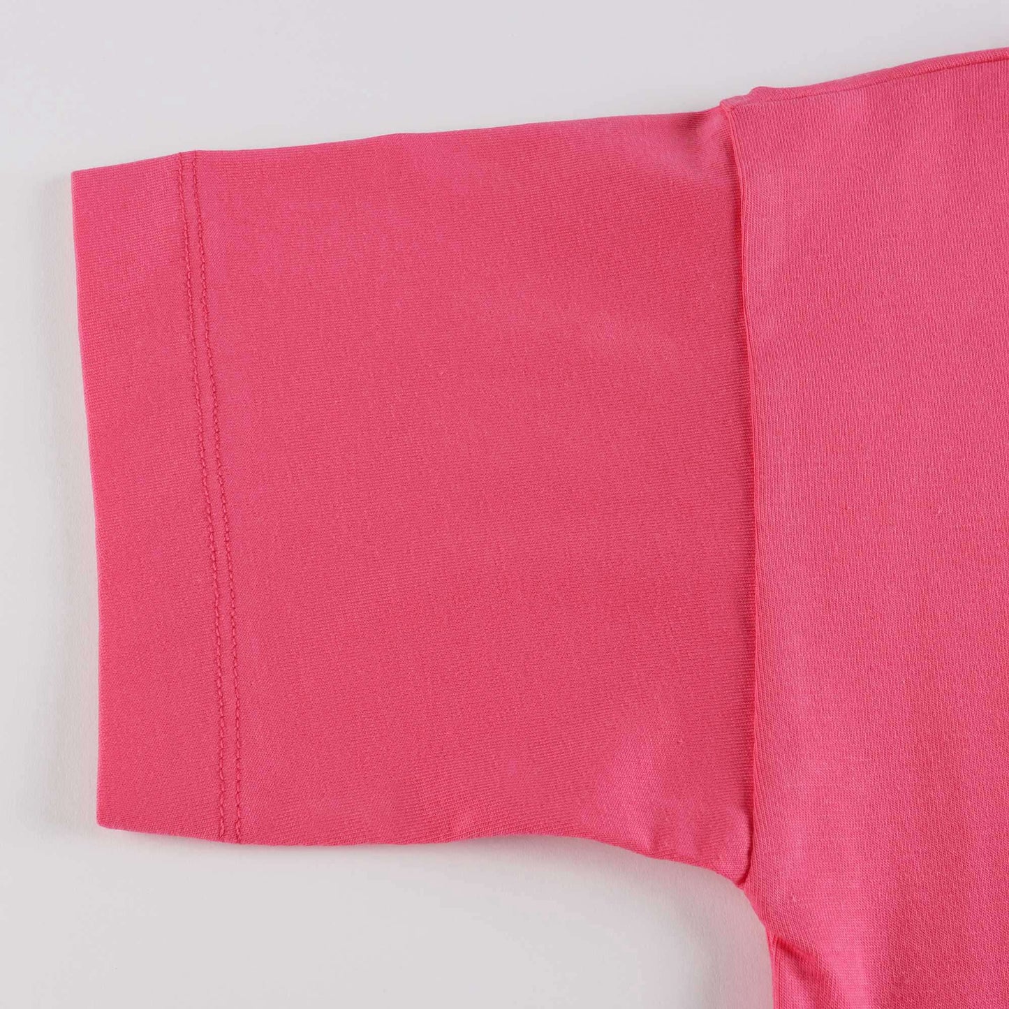 女童粉色棉连衣裙