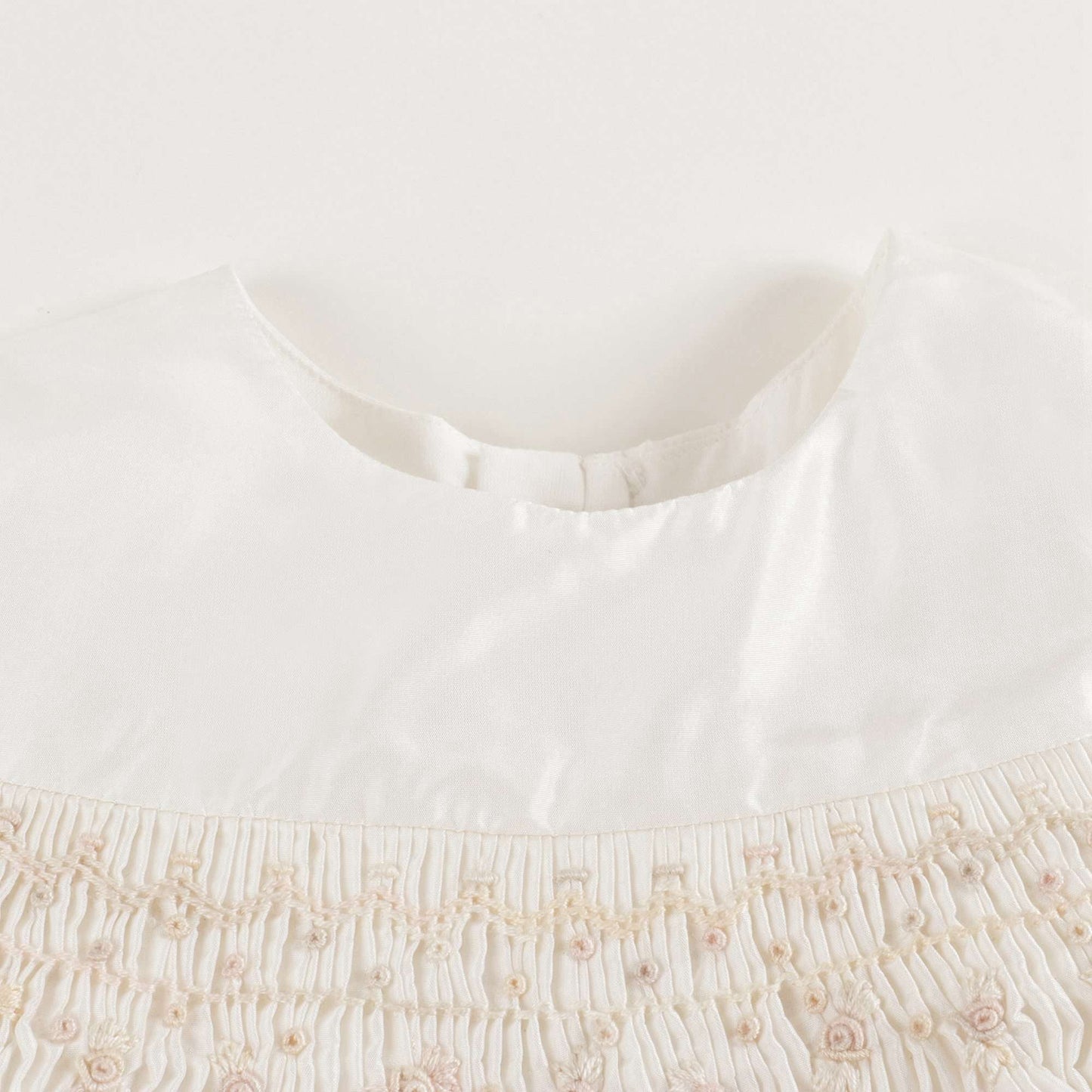 Baby Girls Off White Dress Set