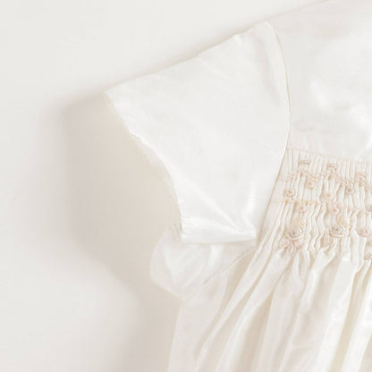 Baby Girls Off White Dress Set