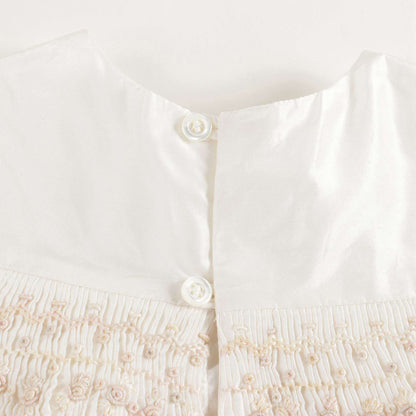 Baby Girls Off White Dress Set
