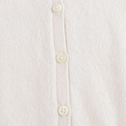 Boys & Girls Off White Cardigan