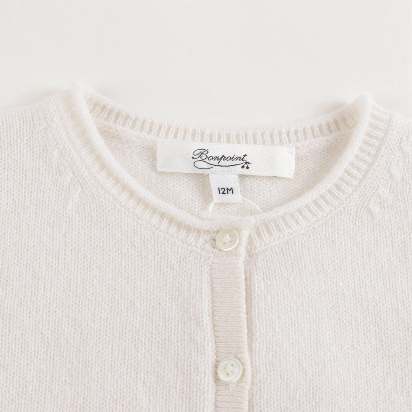 Baby Boys & Girls Off White Cardigan