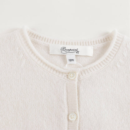 Baby Boys & Girls Off White Cardigan