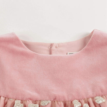 Girls Imp Coeur Tulle Cotton Dress