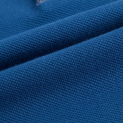 Boys Blue Piqu茅 Polo Shirt