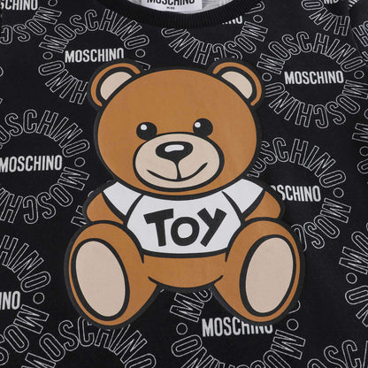 女童黑色小熊套装