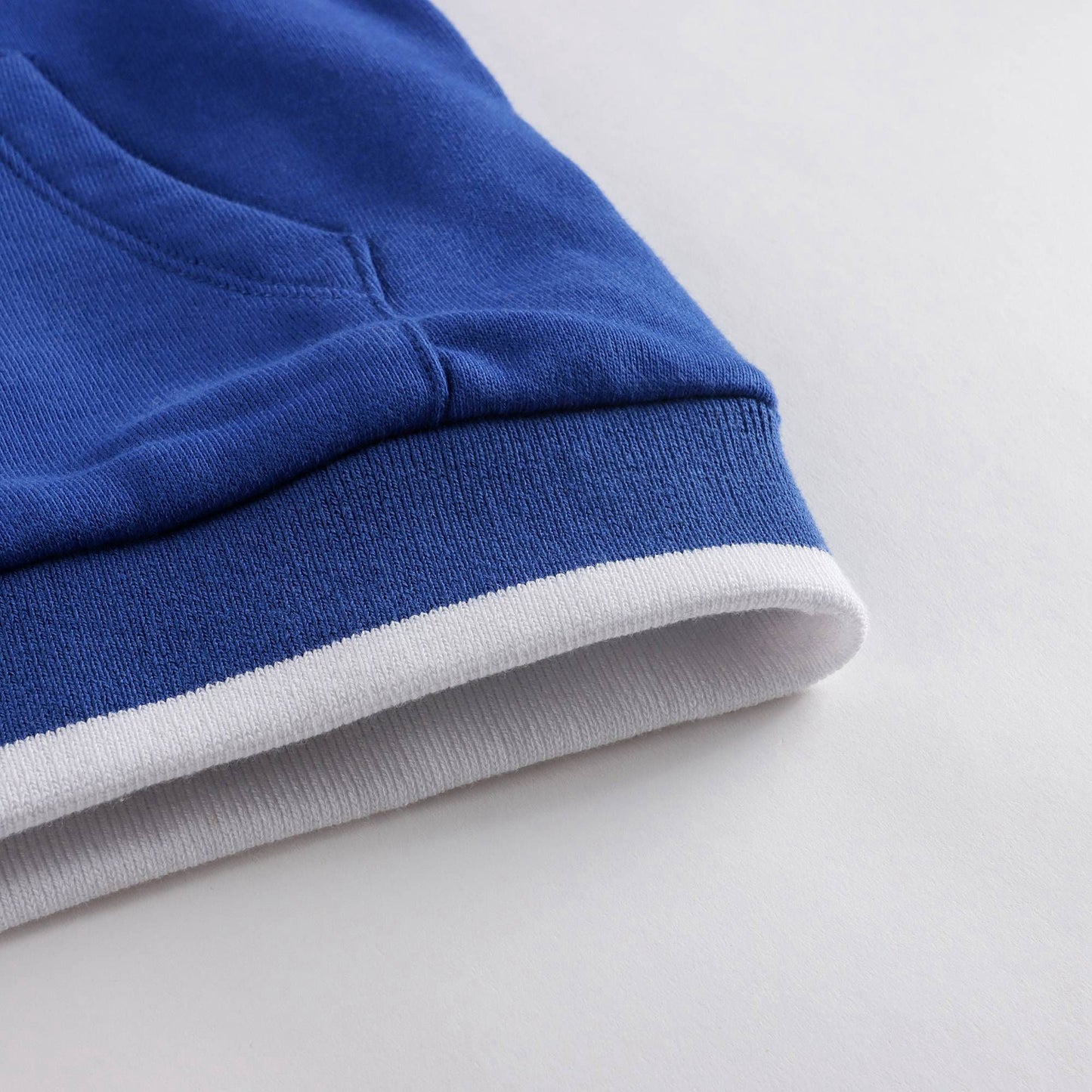 儿童蓝色棉套装