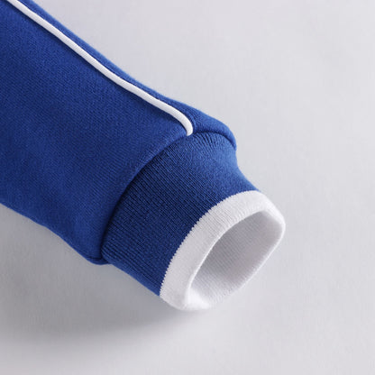 儿童蓝色棉套装