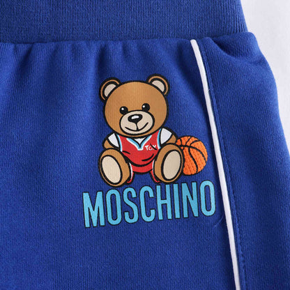 儿童蓝色棉套装