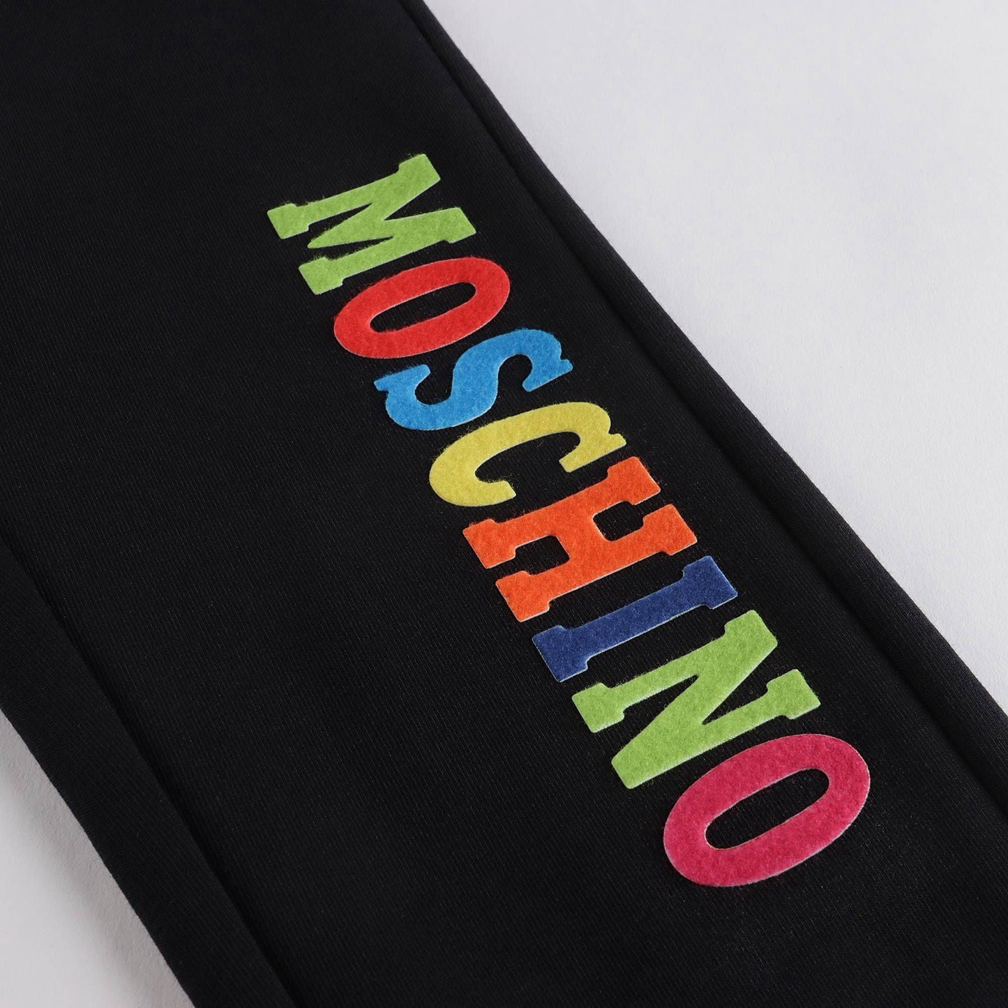 婴儿黑色棉长裤