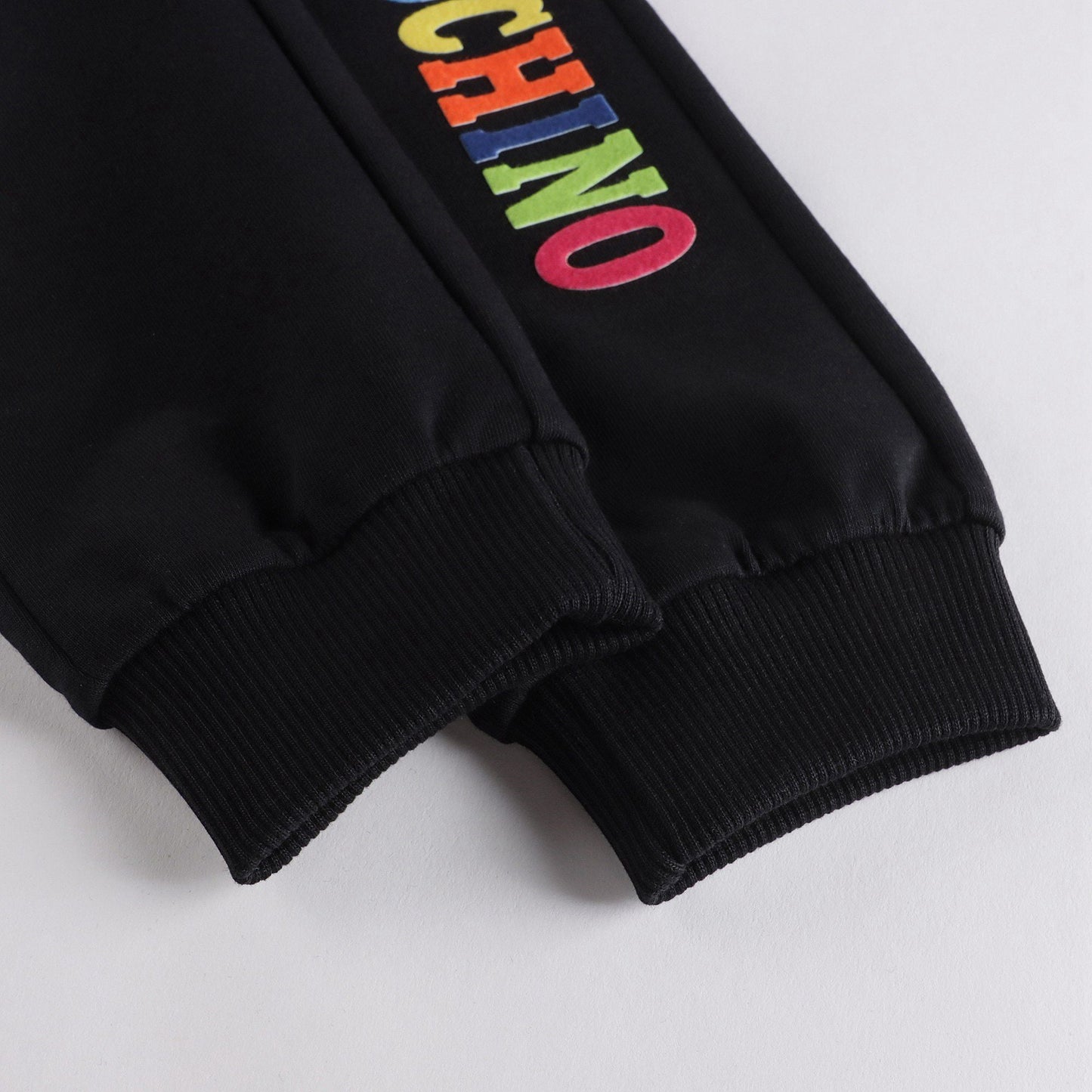 婴儿黑色棉长裤