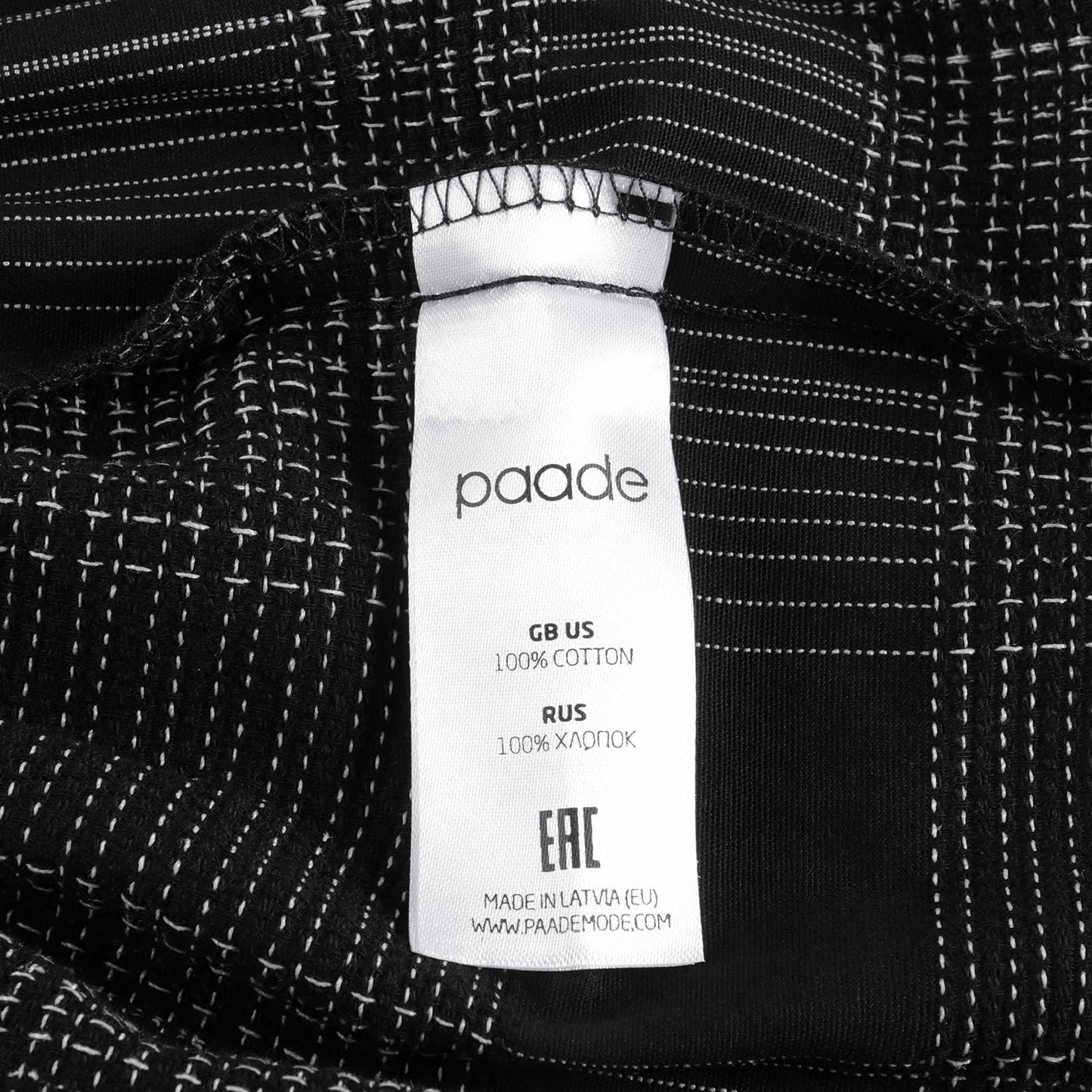 女童黑色格子棉连衣裙