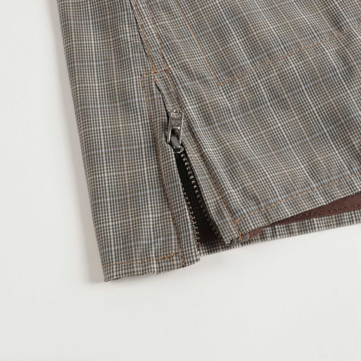 男童灰色格子外套