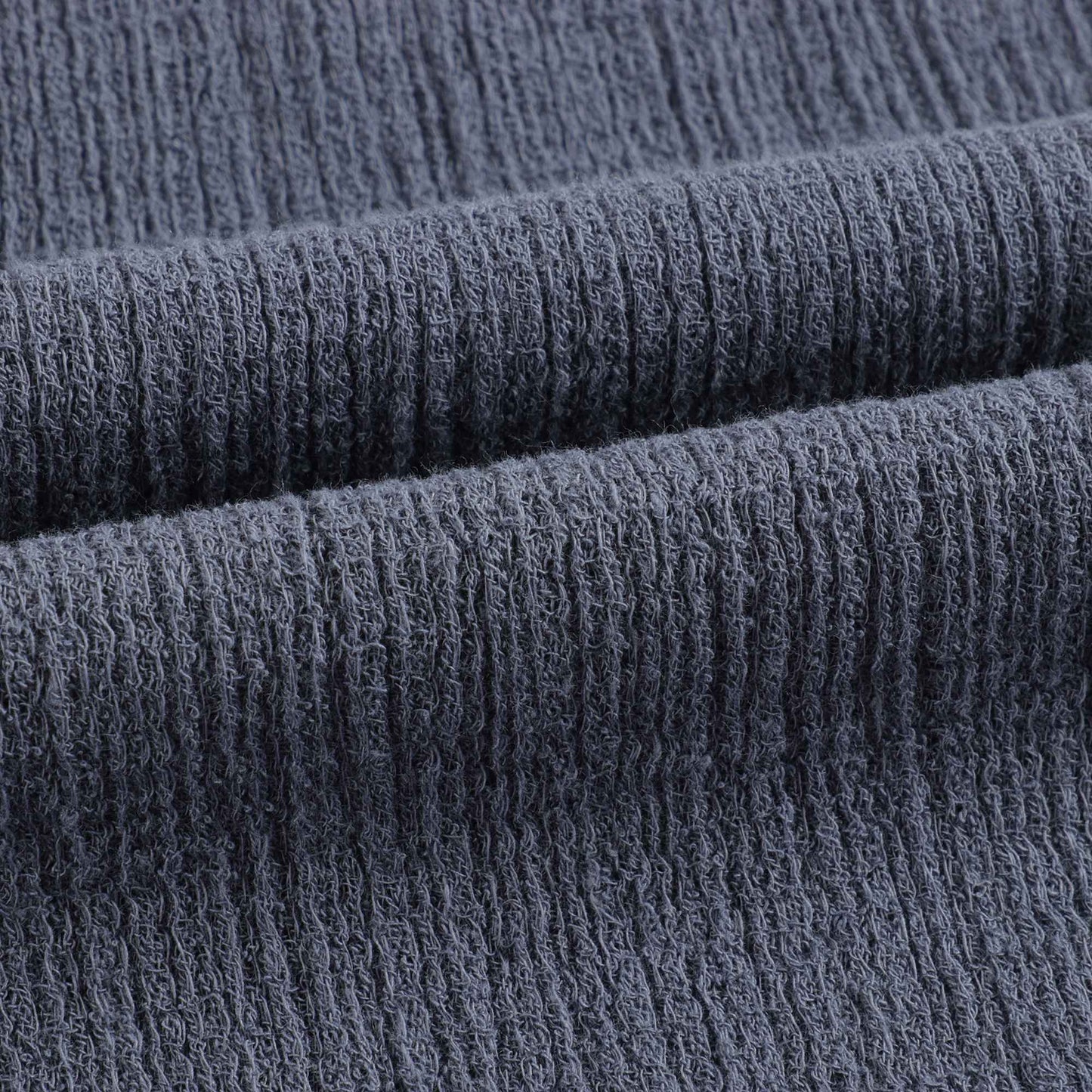 女童蓝色花朵印花棉连衣裙