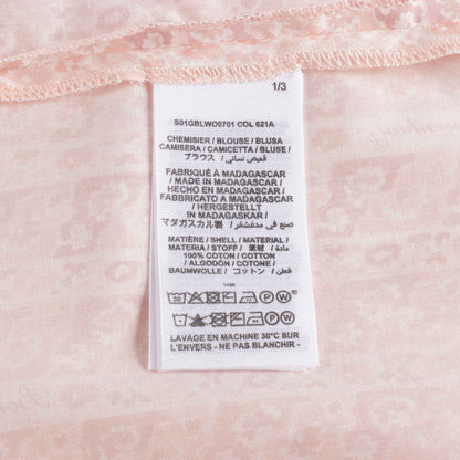 Girls Light Pink Cotton Top
