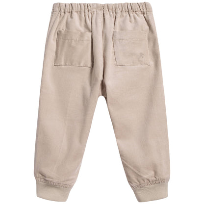 女小童米黄色裤子