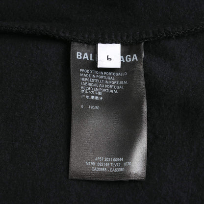 儿童黑色连帽卫衣