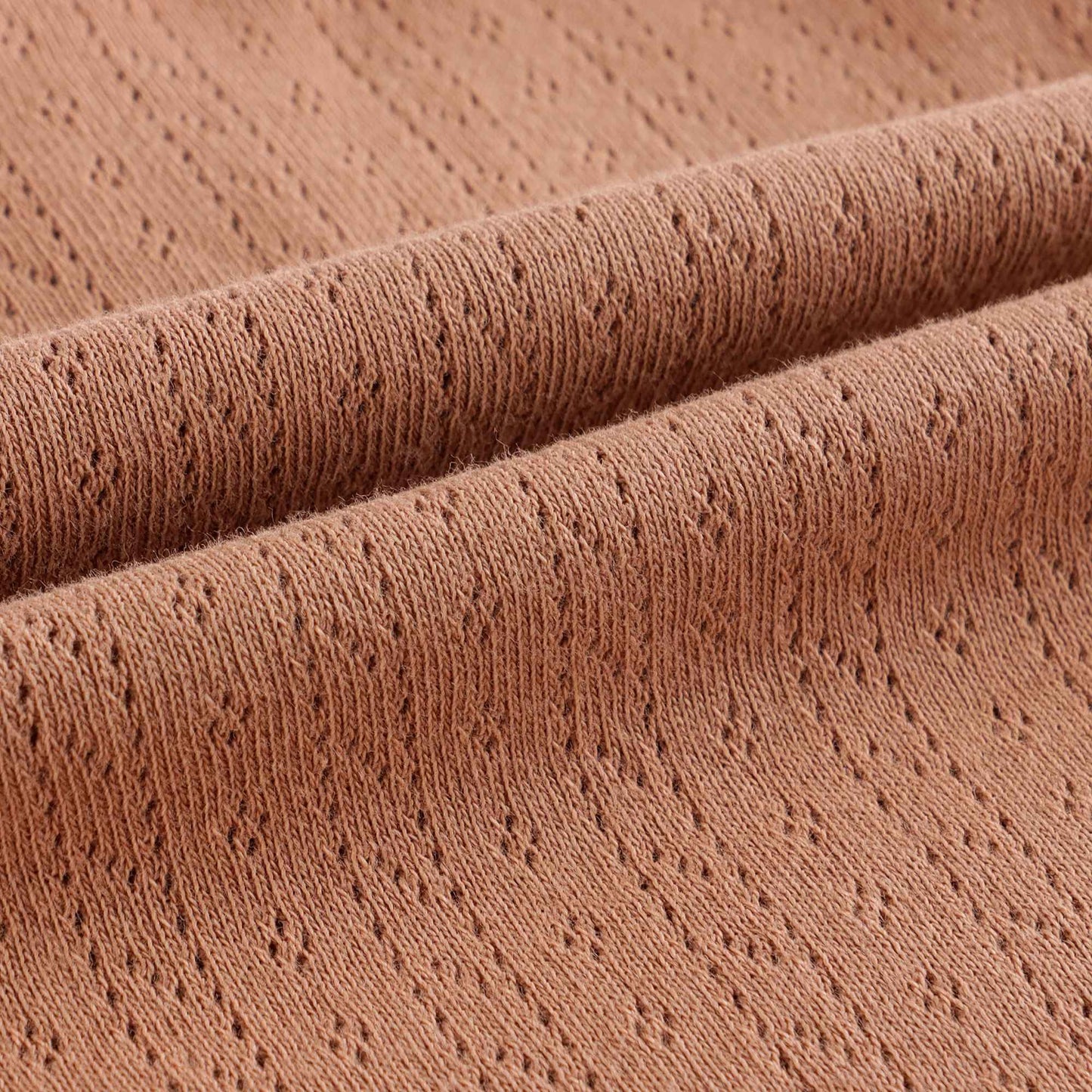 女婴棕色棉连体衣