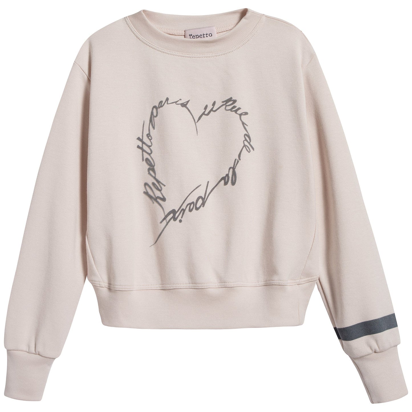 女童粉色棉卫衣