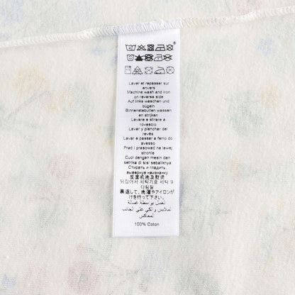 女童白色棉连衣裙套装