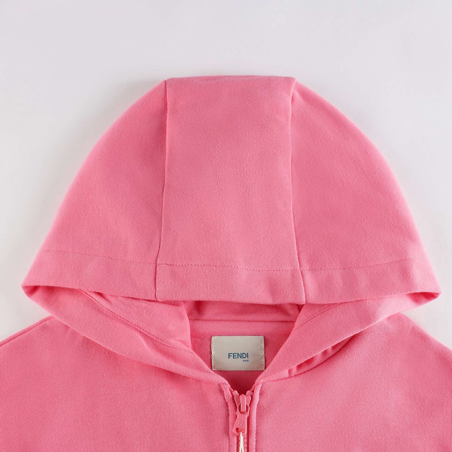 女童粉色棉夹克