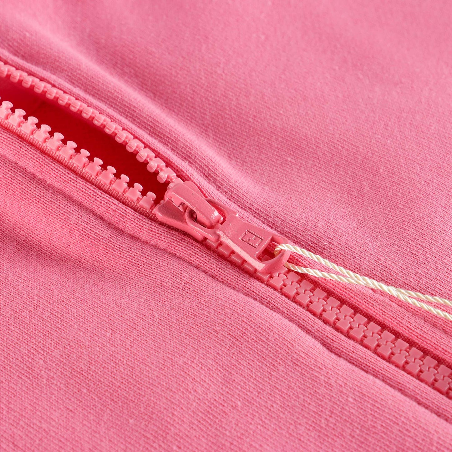 女童粉色棉夹克