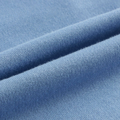 儿童蓝色棉短裤