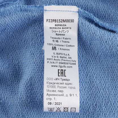 儿童蓝色棉短裤