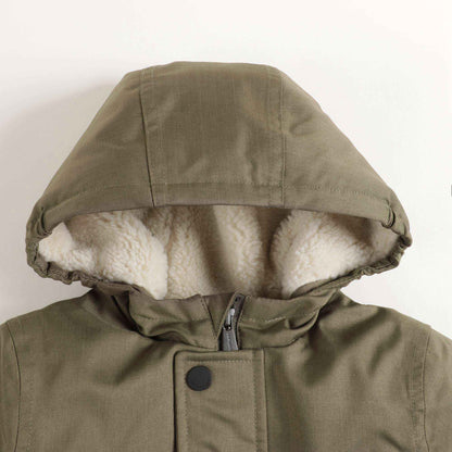 Boys Khaki Parka Coat