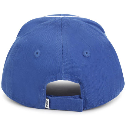 男婴蓝色Logo帽子