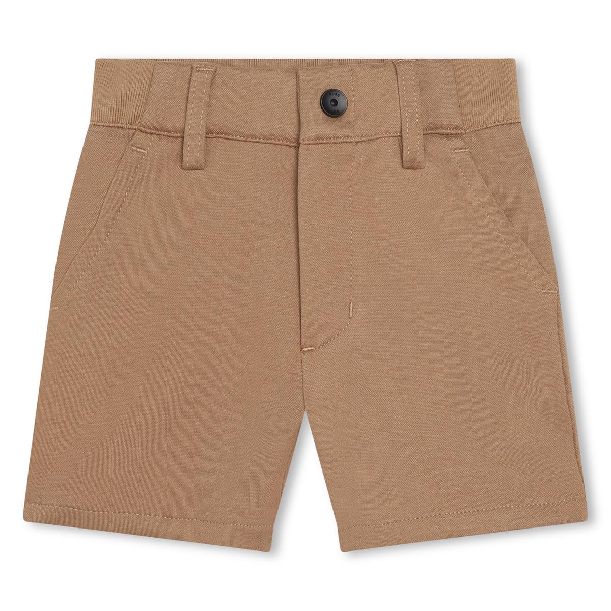 男童驼色短裤