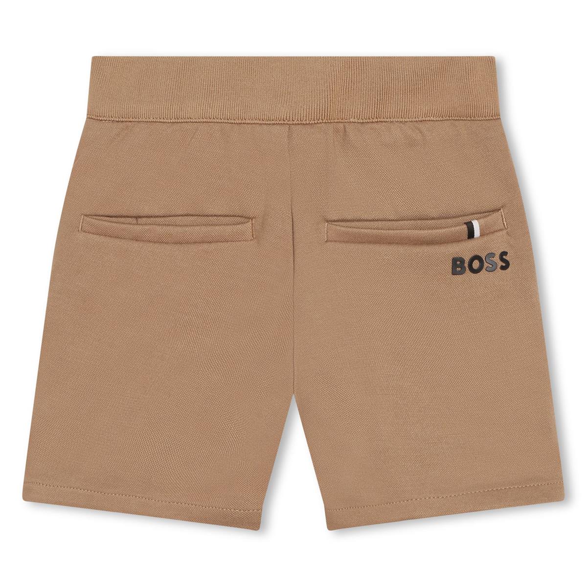 男童驼色短裤