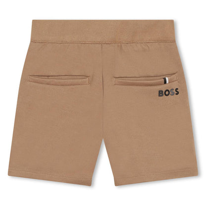 男童驼色短裤