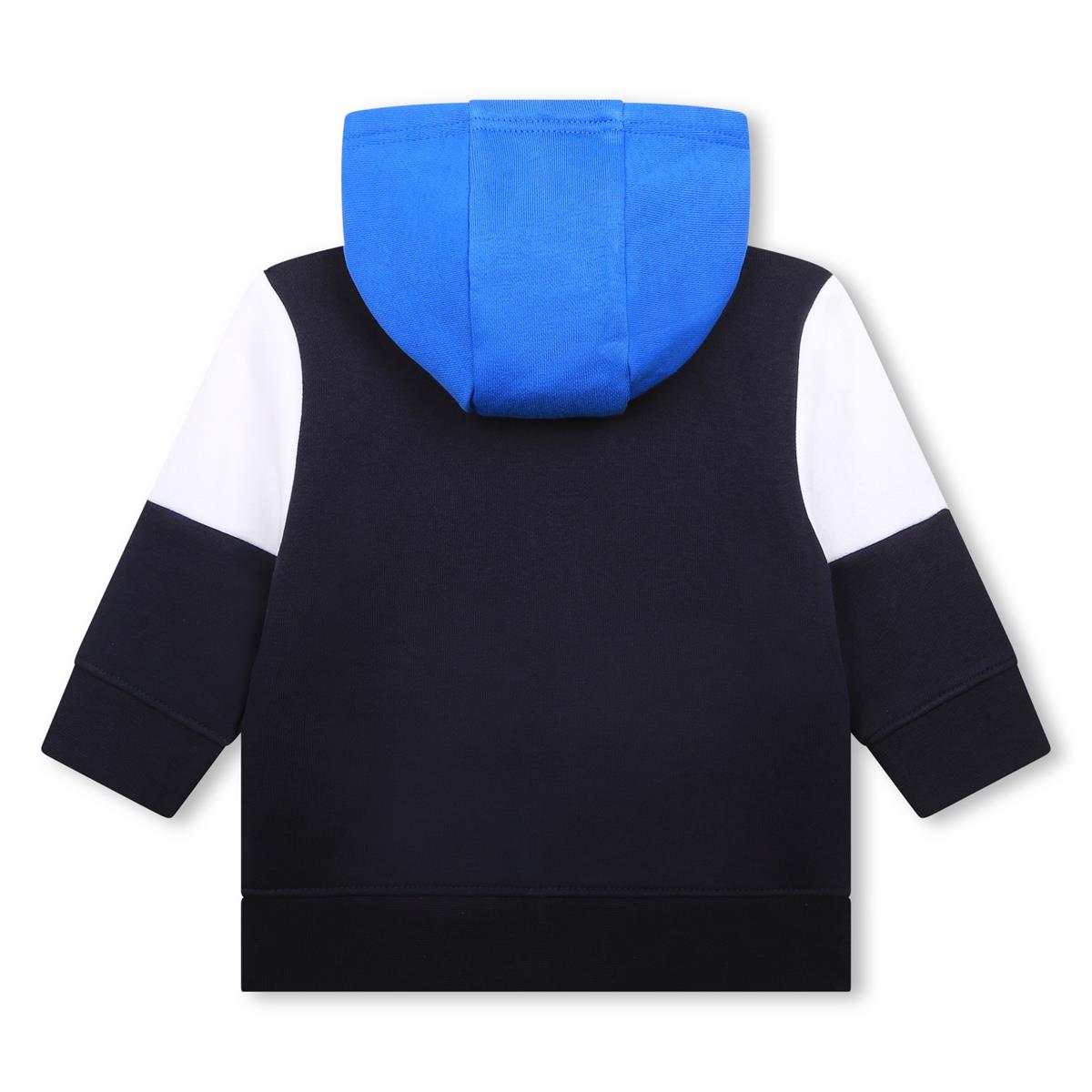 男婴蓝色拉链上衣