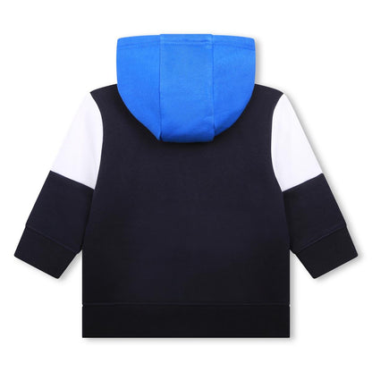 男婴蓝色拉链上衣