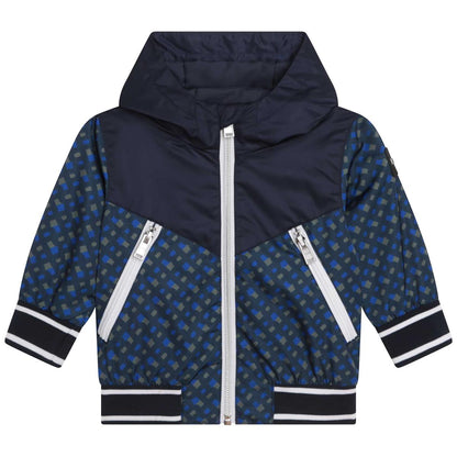 男婴蓝色拉链夹克