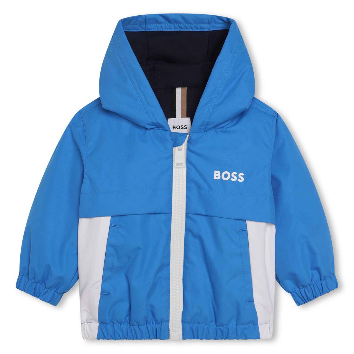 男婴蓝色拉链夹克