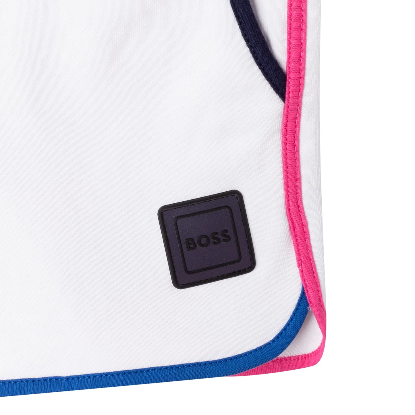 儿童白色棉短裤