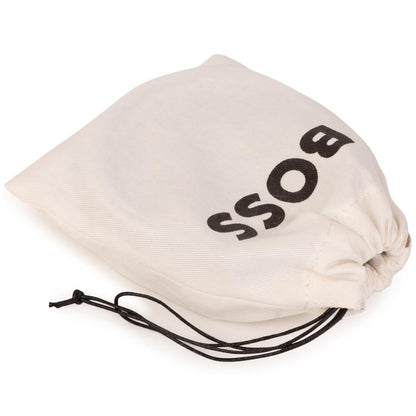 男童黑色Logo腰带