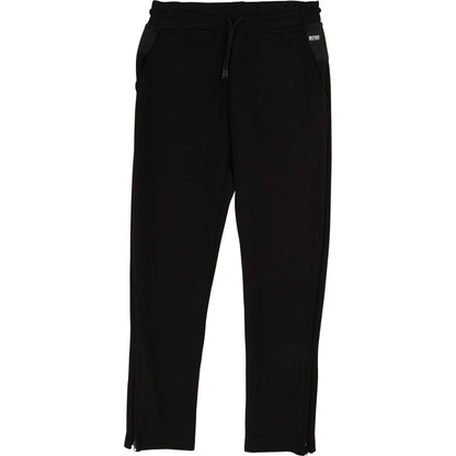 男童黑色棉长裤