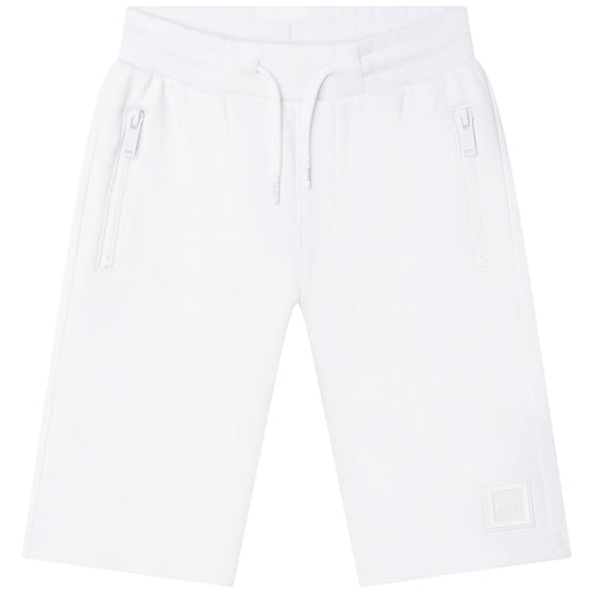 儿童白色短裤