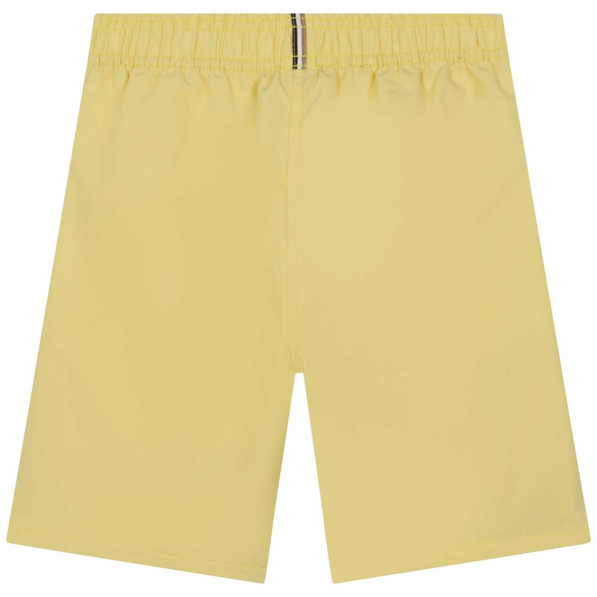 男童黄色泳裤