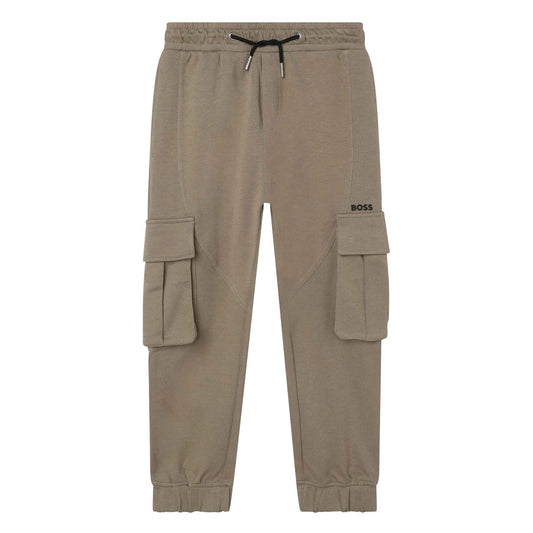 男童深绿色长裤