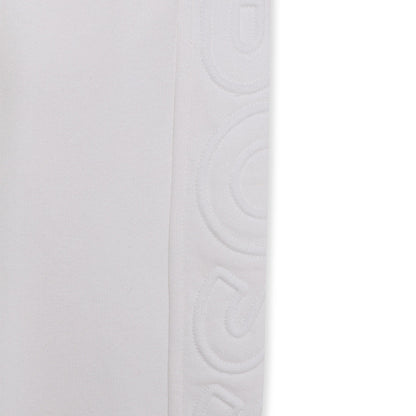 男童白色棉长裤