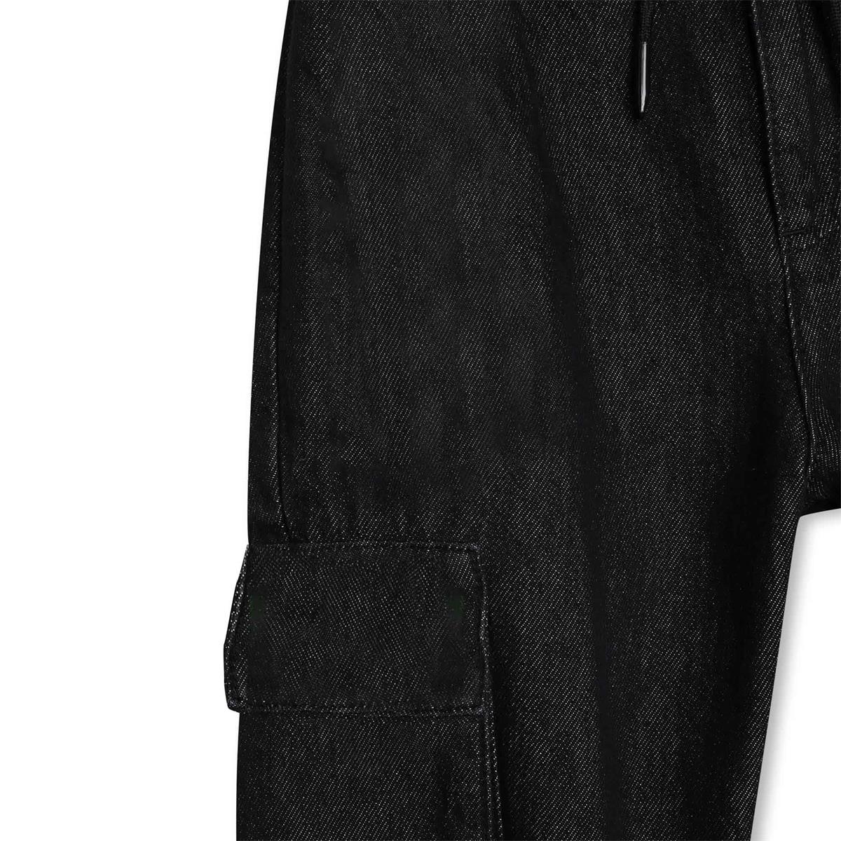 男童黑色牛仔裤