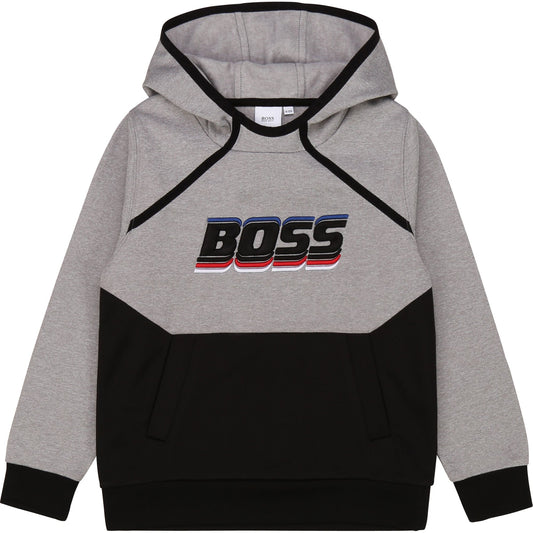 Boys Grey Logo Sweatshirt