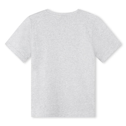 男童灰色Logo棉T恤
