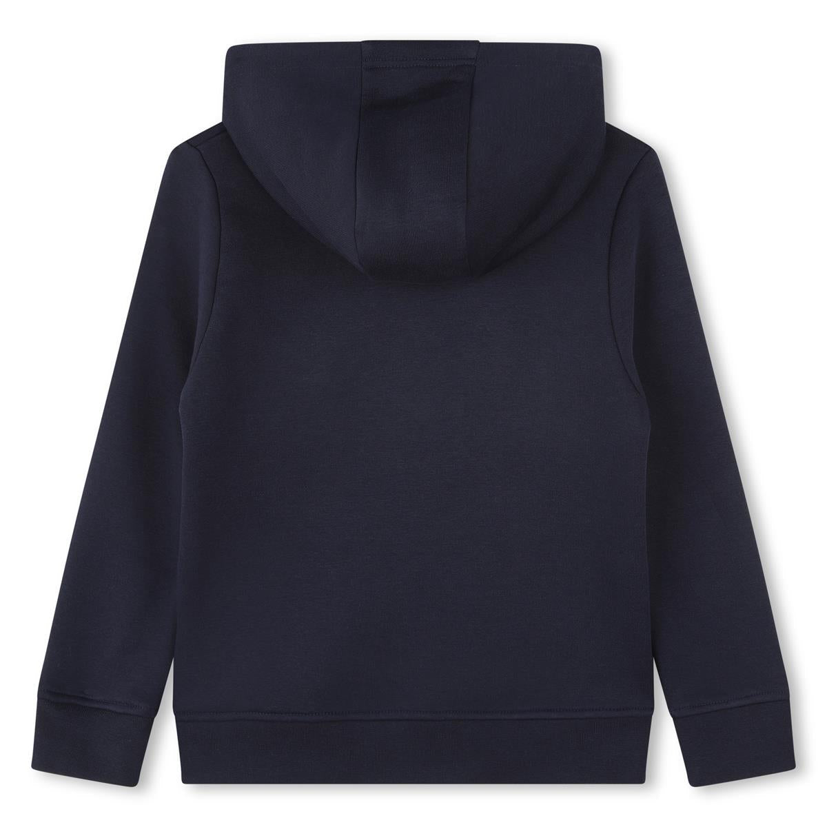 男童深蓝色Logo棉卫衣