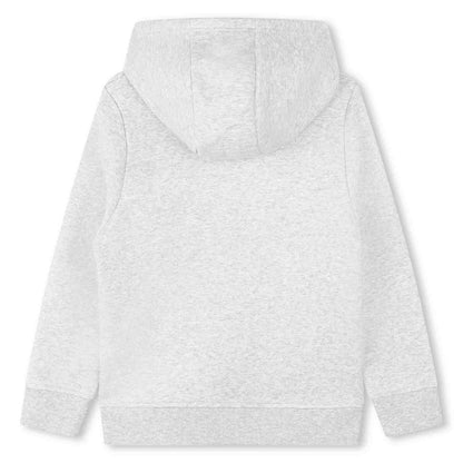男童灰色Logo棉卫衣