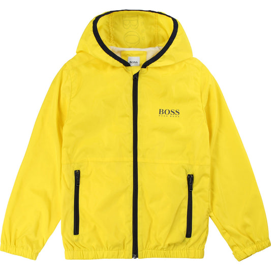 Boys Yellow Zip-up Jacket